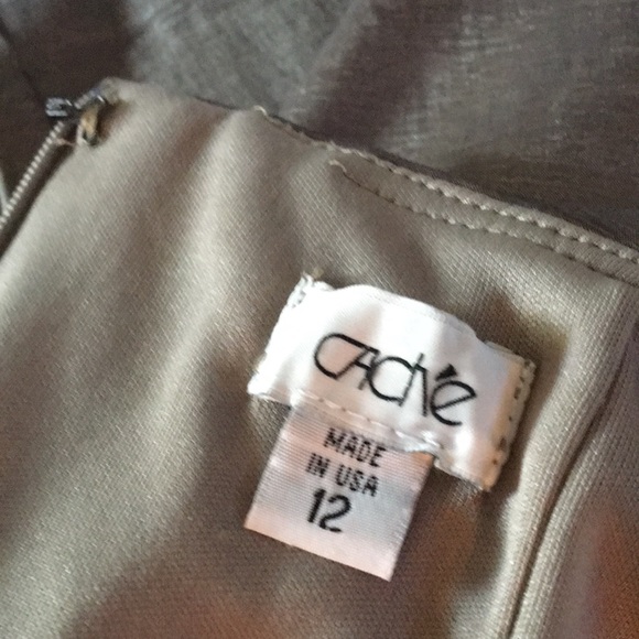 Brand: Cache.  Color: Silver.  Size: 12 - Picture 6 of 6